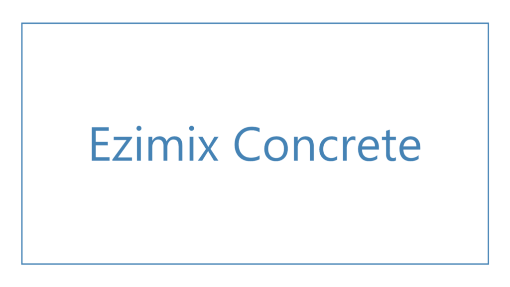 ezimix-concrete