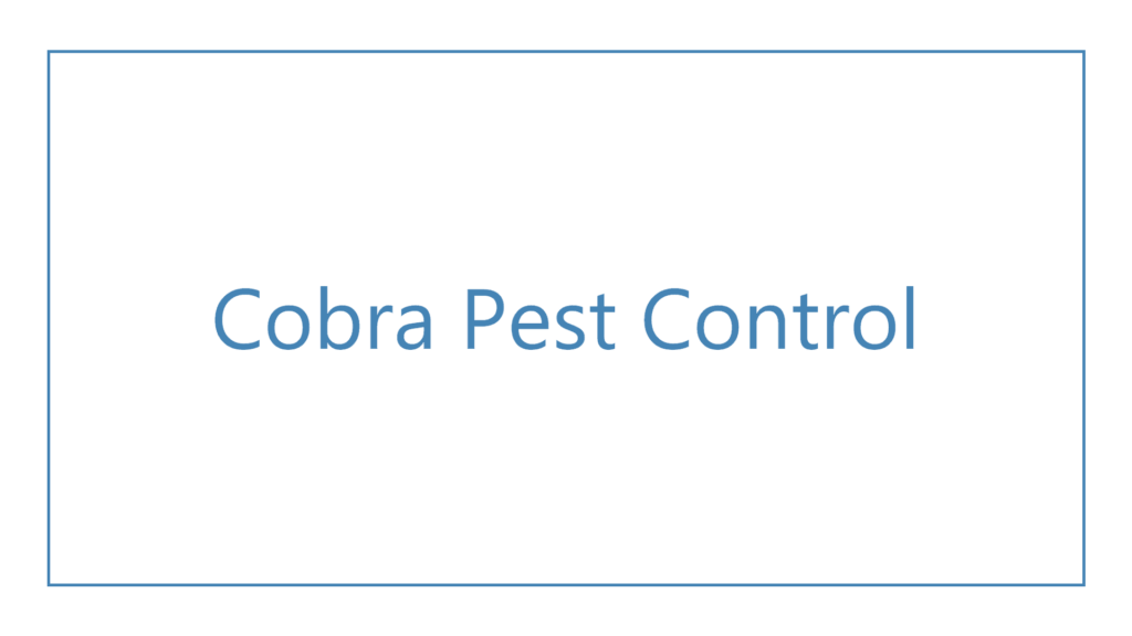 cobra-pest-control